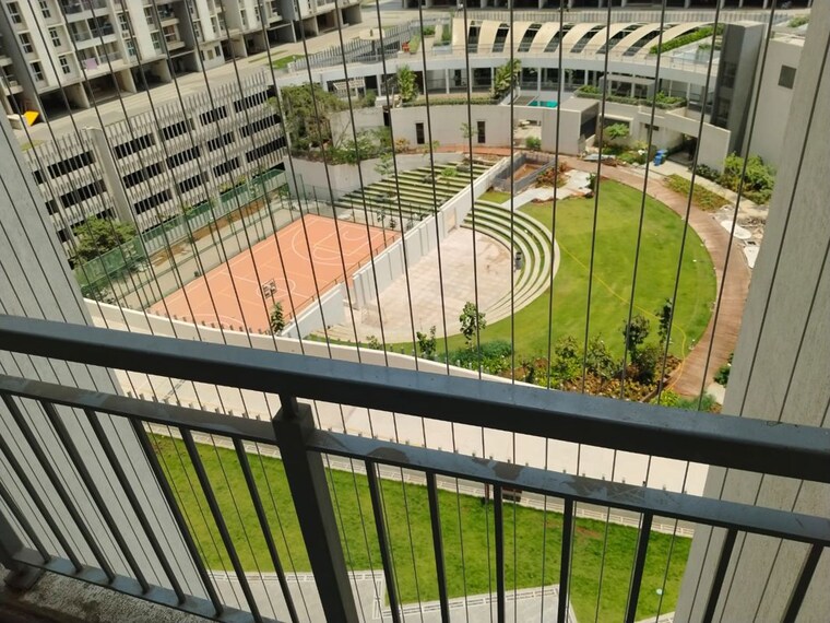 Balcony, godrej-emerald 3 Bedroom 1000 Sq.Ft. Apartment In Ghodbunder Road Thane 10355508