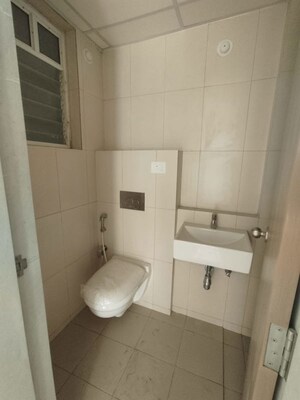 Bathroom in 3 BHK Apartment at Godrej Emerald, Ghodbunder Road – for Rent
