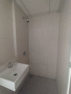 Bathroom in 3 BHK Apartment at Godrej Emerald, Ghodbunder Road – for Rent