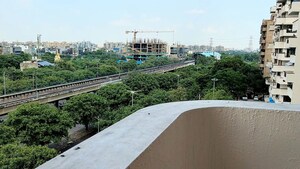 Balcony in 3 BHK Apartment at Sector 12 Dwarka – for Rent
