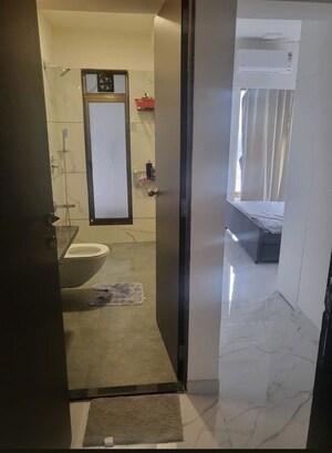 Bathroom in 4 BHK Apartment at Shubham Trident, Chembur – for Rent