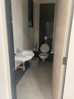 Bathroom in  Office Space at Crescent Solitaire, Sakinaka – for Rent