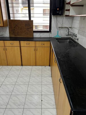 Kitchen in 2 BHK Apartment at Landmark Garden, Kalyani Nagar – for Rent