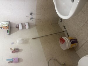 Bathroom in 1 BHK Apartment at Shree Vardhman Green Court, Sector 90 – for Rent