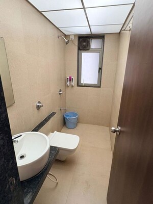 Bathroom in 3 BHK Apartment at Balkum Pada – for Sale