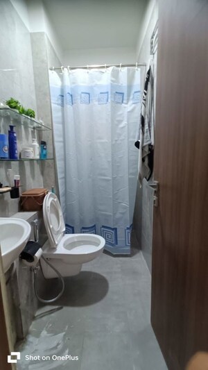 Bathroom in 2 BHK Apartment at Sheth Auris Bliss, Malad West – for Rent