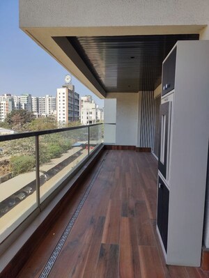 Balcony in 3 BHK Apartment at Bhandari 43 Privet Drive, Balewadi – for Rent