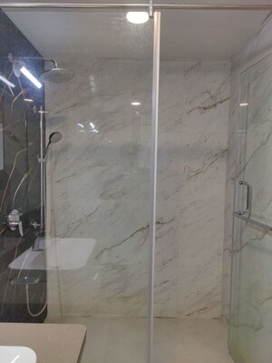 Bathroom in 3 BHK Apartment at Bhandari 43 Privet Drive, Balewadi – for Rent