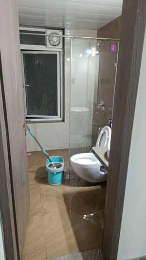 Bathroom in 3 BHK Apartment at Bhandari 43 Privet Drive, Balewadi – for Rent