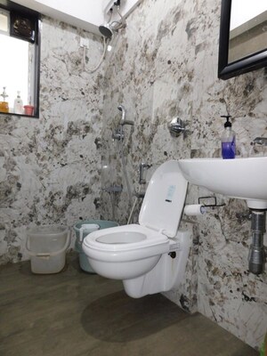 Bathroom in 1 BHK Apartment at Charisma Samara, Chembur – for Rent