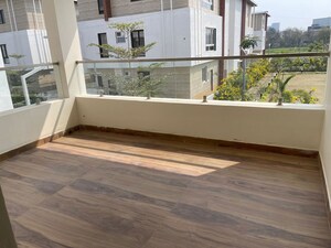 Balcony in 5 BHK Villa at CMG Halcyon Homes, Osman Nagar – for Rent
