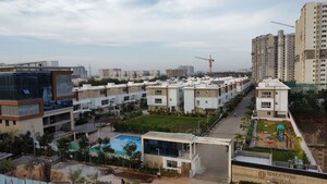 5 BHK Villa – Exterior View View at CMG Halcyon Homes, Osman Nagar - for Rent