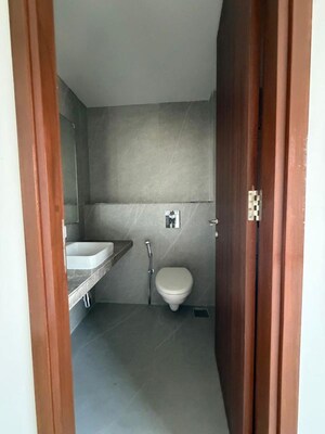 Bathroom in 2 BHK Apartment at Courtyard by Narang Realty and The Wadhwa Group, Pokhran Road No Two – for Rent