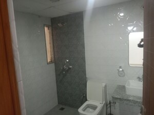 Bathroom in 3 BHK Builder Floor at Kohli One Malibu Town Plot, Sector 47 – for Rent