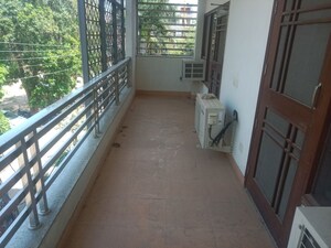 Balcony in 3 BHK Builder Floor at Kohli One Malibu Town Plot, Sector 47 – for Rent