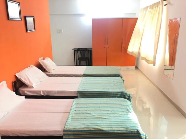 Bedroom, mahatma society Pg For Boys & Girls In Mahatma Society 10355795