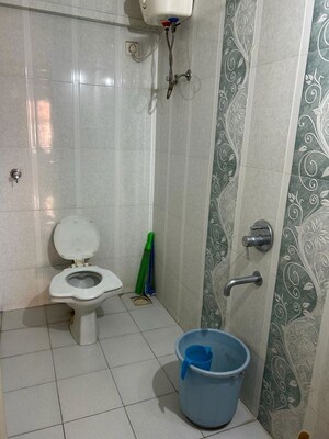 Bathroom in 2 BHK Apartment at Kasturi Kasturi Element 5, Pimple Saudagar – for Rent