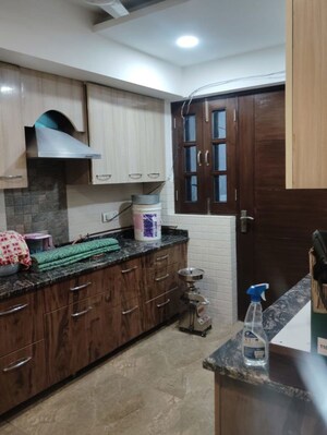 Kitchen in 1 BHK Builder Floor at Sector 46 – for Rent