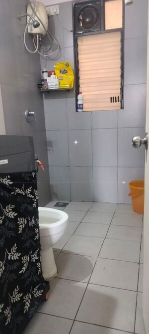 Bathroom in 2 BHK Apartment at Nanded City Asawari, Nanded – for Rent