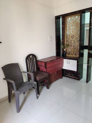 Living Room in 2 BHK Apartment at Harsh Vihar, Aundh – for Rent