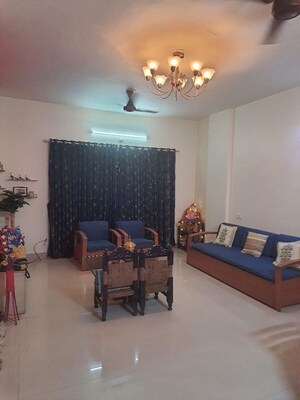 Living Room in 2 BHK Apartment at Kubera Gulshan, Aundh – for Rent