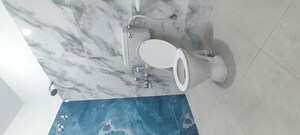 Bathroom in 1 BHK Builder Floor at Bda Layout Btm 4th Stage – for Rent