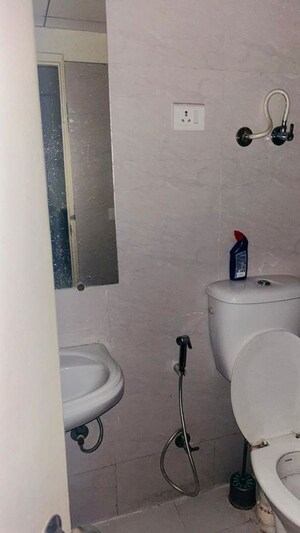 Bathroom in 1 RK Apartment at Gaur City 2 - 14th Avenue, Sector 16c Greater Noida – for Rent