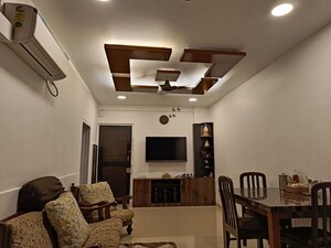 Living Room in 1 BHK Apartment at Upper Worli – for Rent
