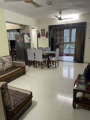 Living Room in 2 BHK Apartment at ABK Saffron, Pashan – for Rent