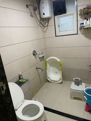 Bathroom in 2 BHK Apartment at ABK Saffron, Pashan – for Rent