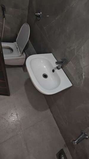 Bathroom in 3 BHK Apartment at Gurukrupa Smiles Marina Enclave, Malad West – for Sale