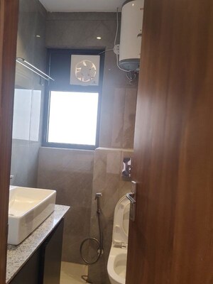 Bathroom in 3 BHK Apartment at Suncity Vatsal Valley, Gwal Pahari – for Rent