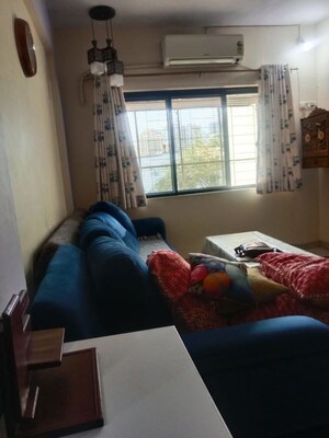 Living Room in 1 BHK Apartment at Acme Aakansha I, Goregaon West – for Rent