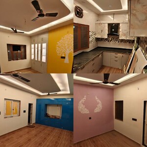 Kitchen in 3 BHK Builder Floor at Vaishali Sector 6 – for Rent