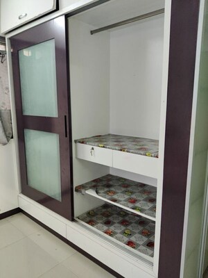 Balcony in 3 BHK Apartment at Nandan Vatsalya Vihar, Aundh – for Rent