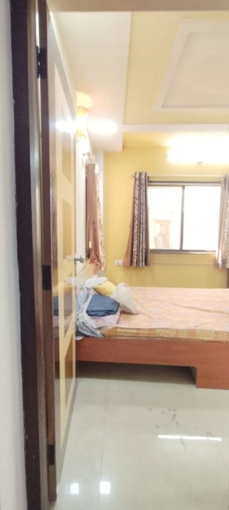 Bedroom, akashganga-complex-kavesar 2 Bedroom 700 Sq.Ft. Apartment In Kavesar Thane 10355966