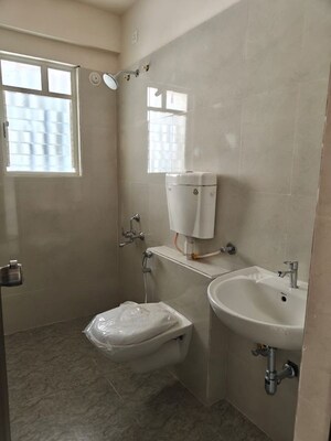Bathroom in 3 BHK Apartment at Paranjape Schemes Gloria Grand, Bavdhan – for Rent