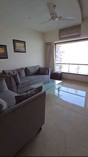 Living Room in 2 BHK Apartment at Maker Tower, Cuffe Parade – for Sale