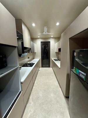 Kitchen in 3 BHK Apartment at Saket – for Rent