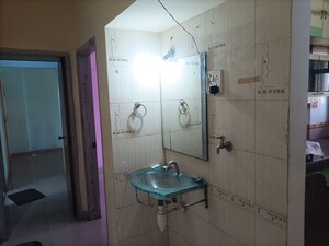 Bathroom in 2 BHK Apartment at Rutu Estate, Brahmand – for Sale
