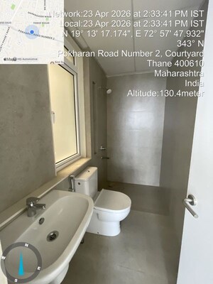 Bathroom in 3 BHK Apartment at Tata Serein, Pokhran Road No Two – for Sale