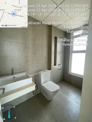 Bathroom in 3 BHK Apartment at Tata Serein, Pokhran Road No Two – for Sale