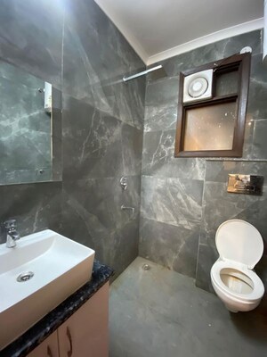 Bathroom in 3 BHK Apartment at Saket – for Rent