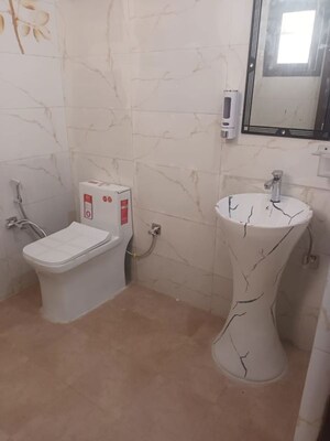 Bathroom in 3 BHK Apartment at Preet Colony – for Rent