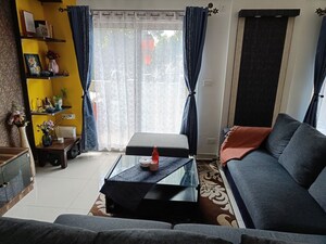 Living Room in 3 BHK Apartment at Orchid Lakeview, Bellandur – for Rent