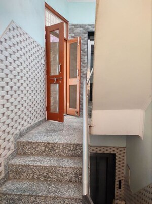 Staircase in 2 BHK Builder Floor at Nangloi – for Rent