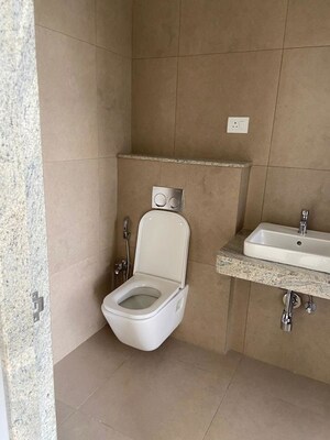 Bathroom in 4 BHK Apartment at Runwal Sanctuary, Mulund West – for Sale