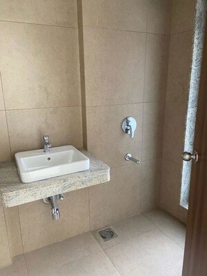 Bathroom in 4 BHK Apartment at Runwal Sanctuary, Mulund West – for Sale