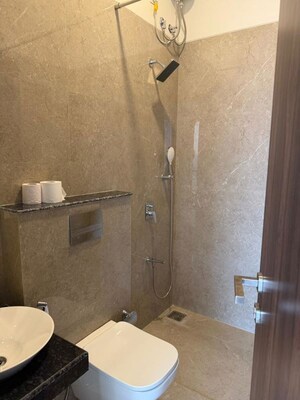 Bathroom in 2.5 BHK Apartment at KL Astoria, Bandra West – for Rent