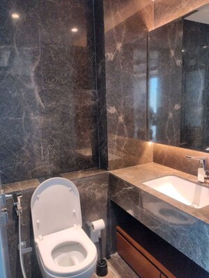 Furnished Amenities in 3 BHK Apartment at Lodha Trump Tower, Worli – for Rent